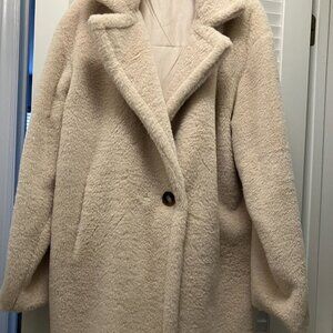 Faux Shearling Coat
